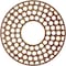 Ekena Millwork Fink Wood Fretwork Pierced Ceiling Medallion, Walnut, 22"OD x 8"ID x 1/4"T CMWP22X22X0250FFWA - alternate 3